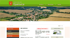 Desktop Screenshot of opatovice.cz