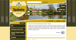 Desktop Screenshot of opatovice.eu